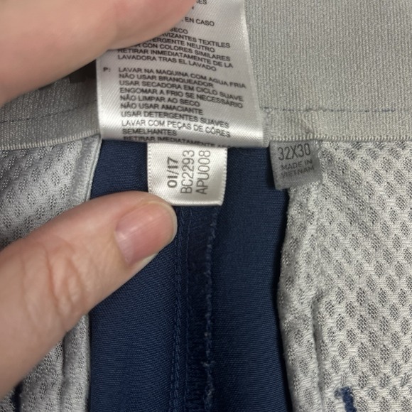 Adidas Ultimate 365 Tapered Golf Pants Men's 32x30 Navy Blue Gorpcore Athleisure - Picture 8 of 13